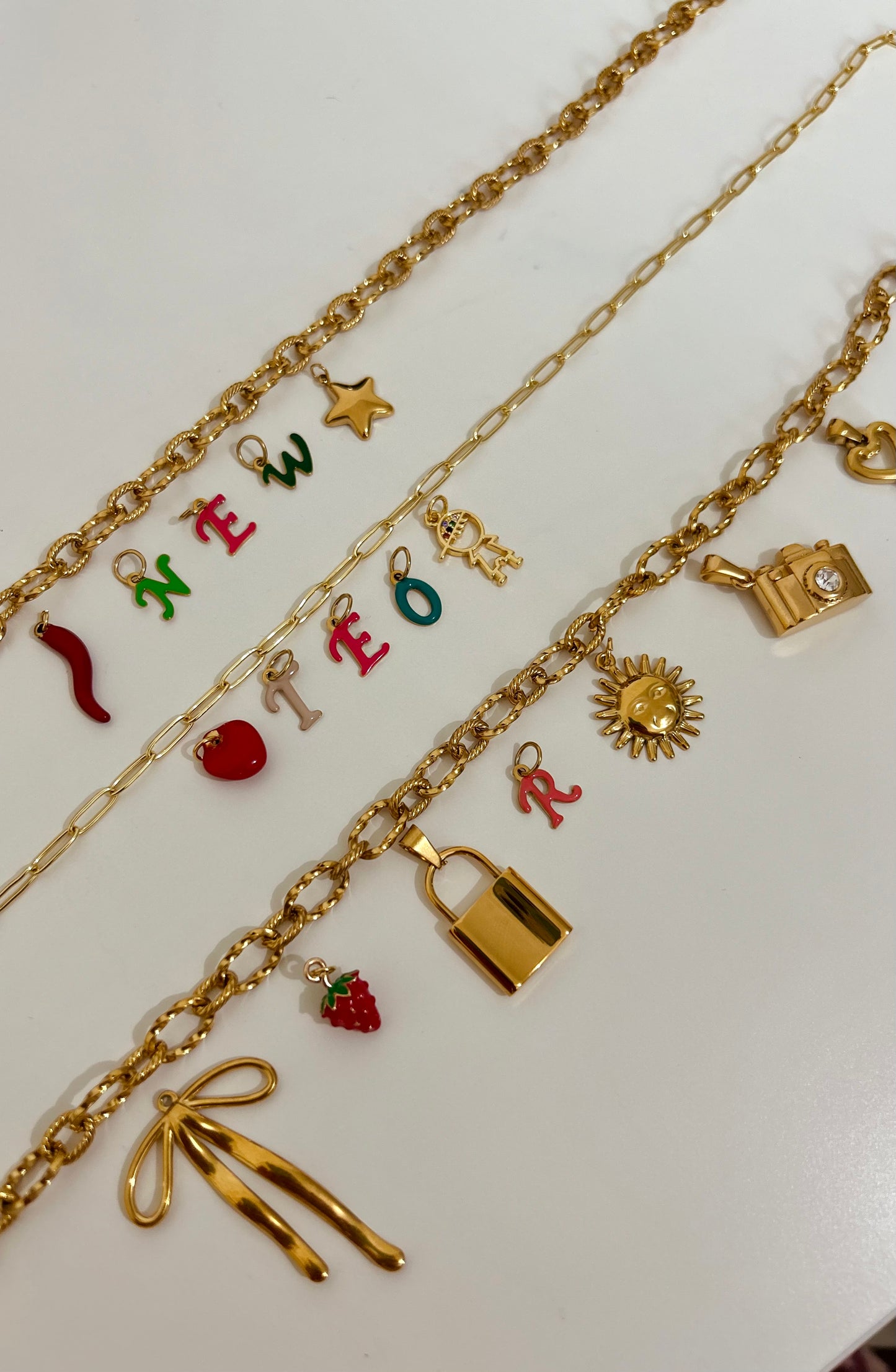 Colorful Mini Letters