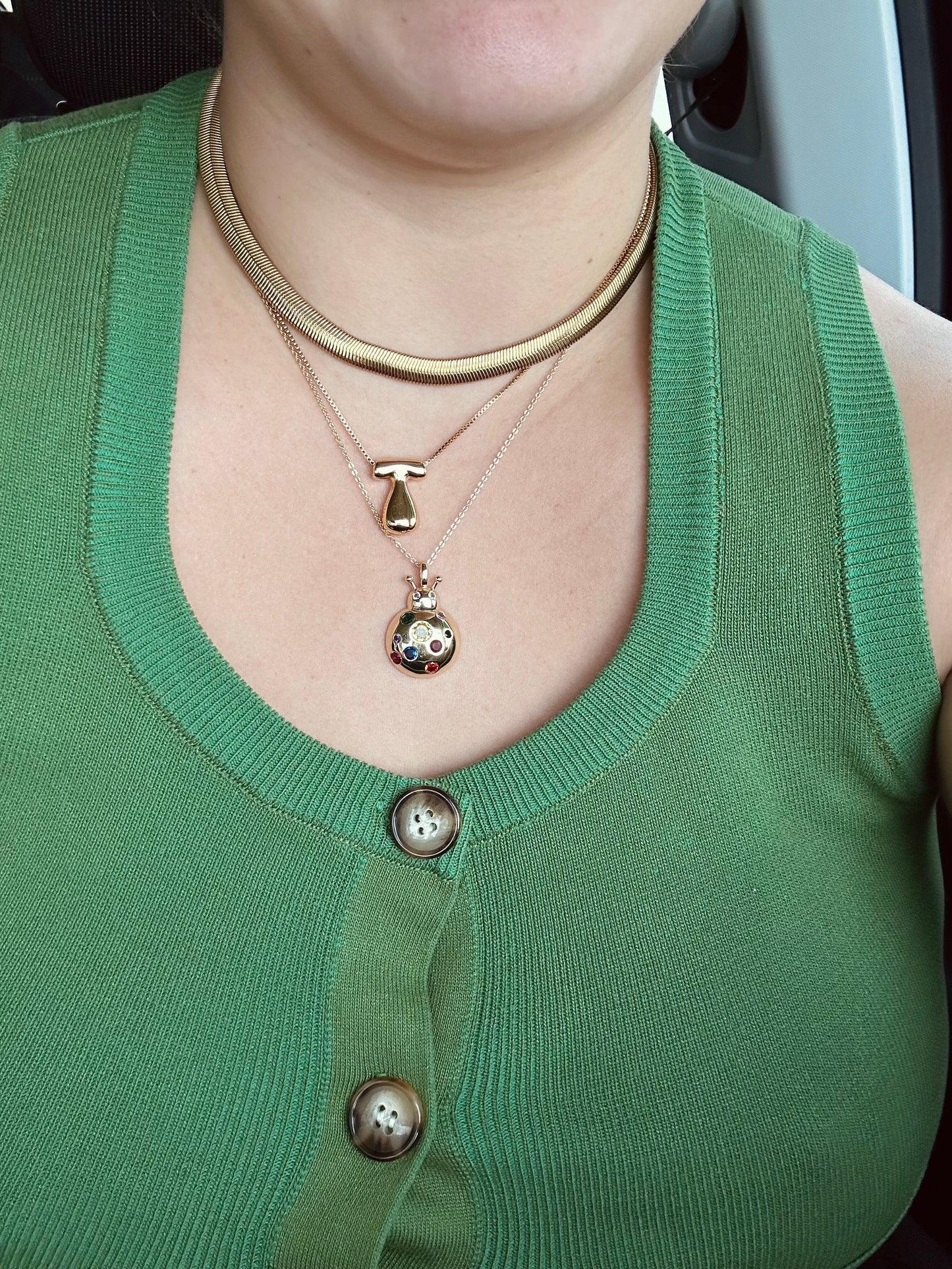 Bubble Letter Necklace