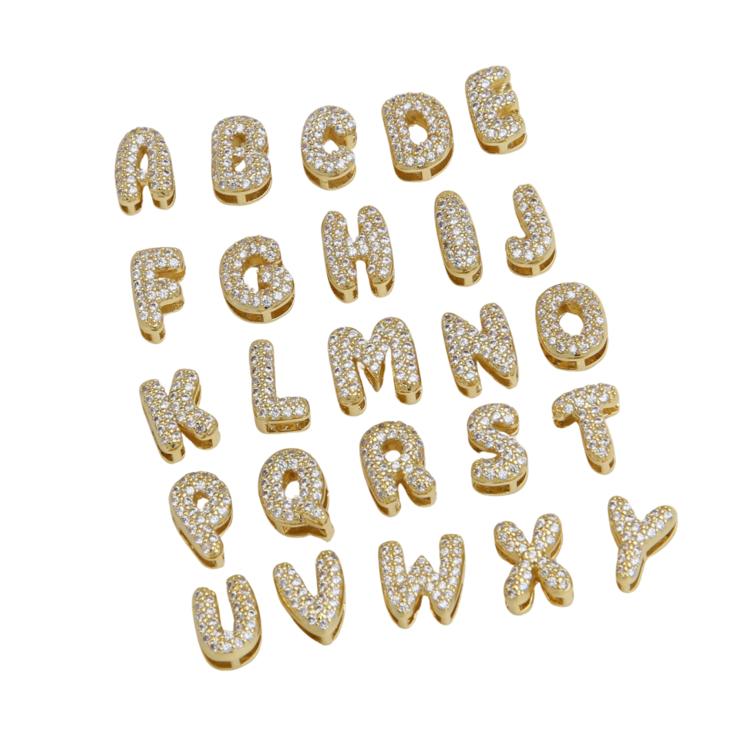 Mini Bubble Letter Necklace