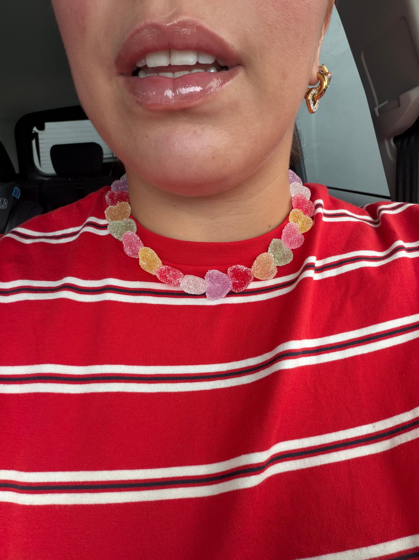 Candy Hearts Necklace