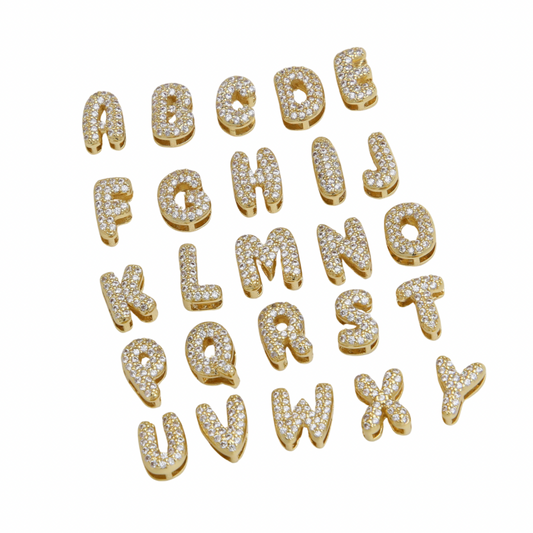 Mini Bubble Letter Necklace
